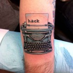 Typewriter Tattoo