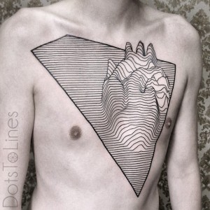 Line Heart Tattoo