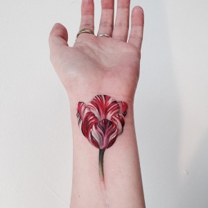Tulip Wrist Tattoo