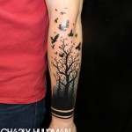 Trees & Birds Tattoo