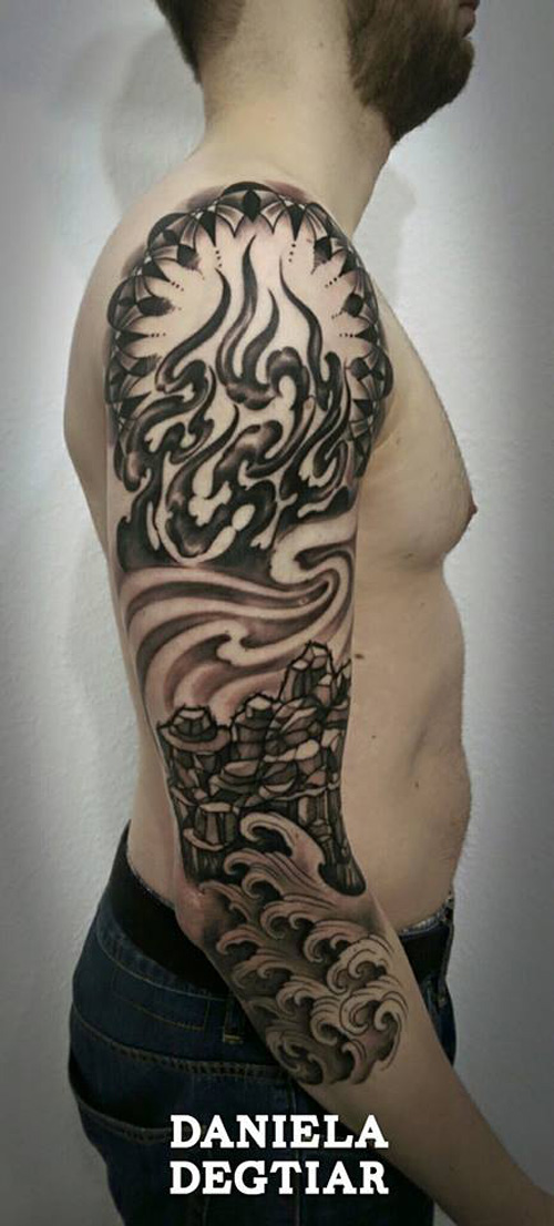 Tattoo of the 5 Elements