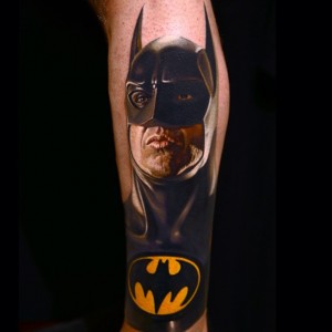 Michael Keaton Batman Tattoo