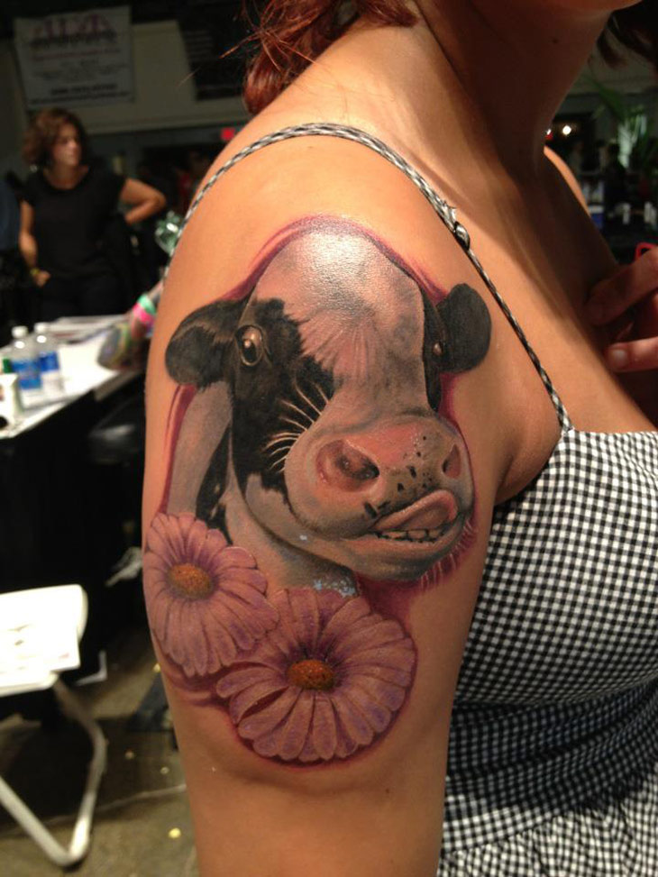 Cow Tattoo