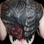 Owl Back Piece