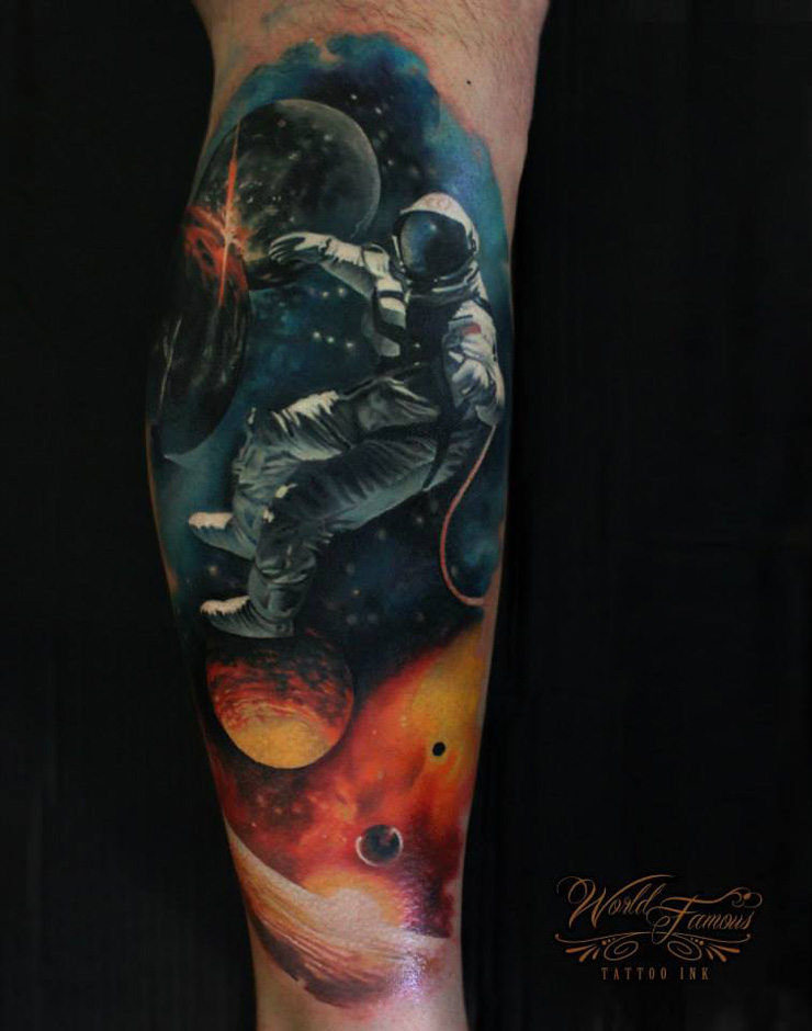 Spaceman Tattoo