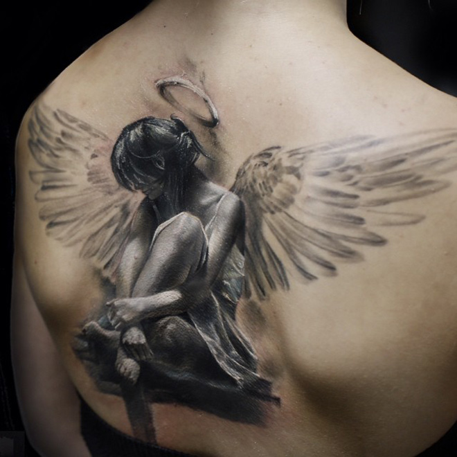 Angel Back Tattoo | Best Tattoo Ideas For Men & Women