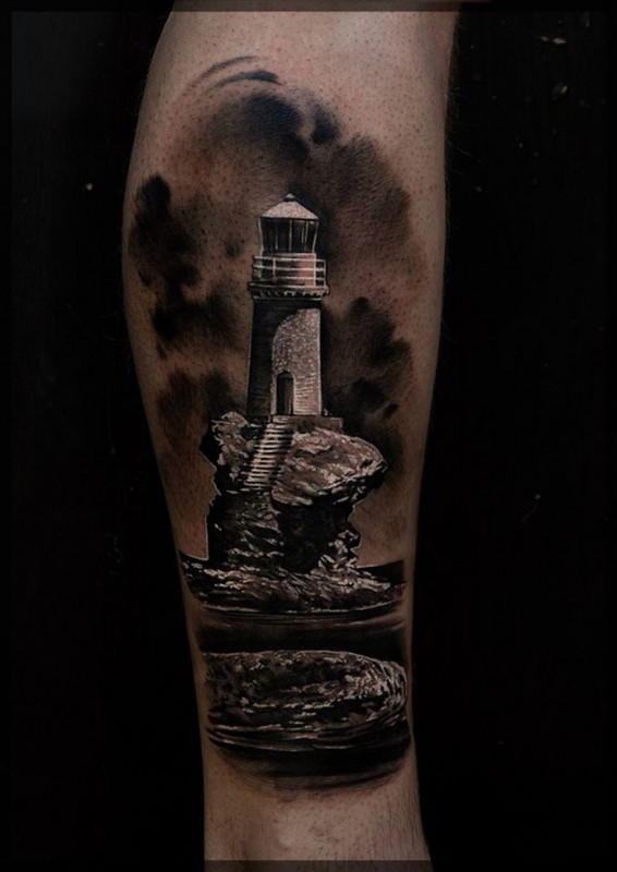 Lighthouse on a Rock