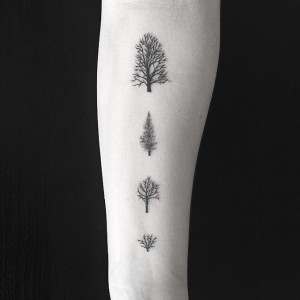 Four Little Trees