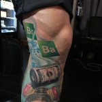 Breaking Bad Leg Tattoo