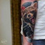 Rocket Raccoon Tattoo