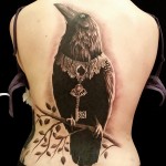 Fancy Raven Tattoo