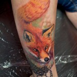 Fox Leg Tattoo