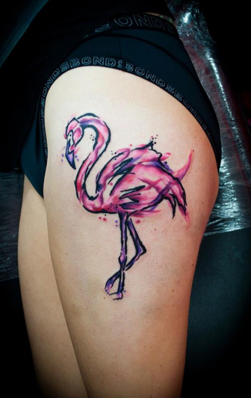 Hip Flamingo