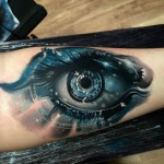 Starry Eye Tattoo