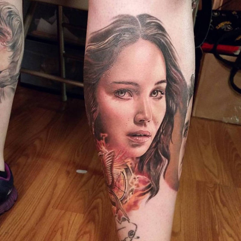 Katniss tattoo
