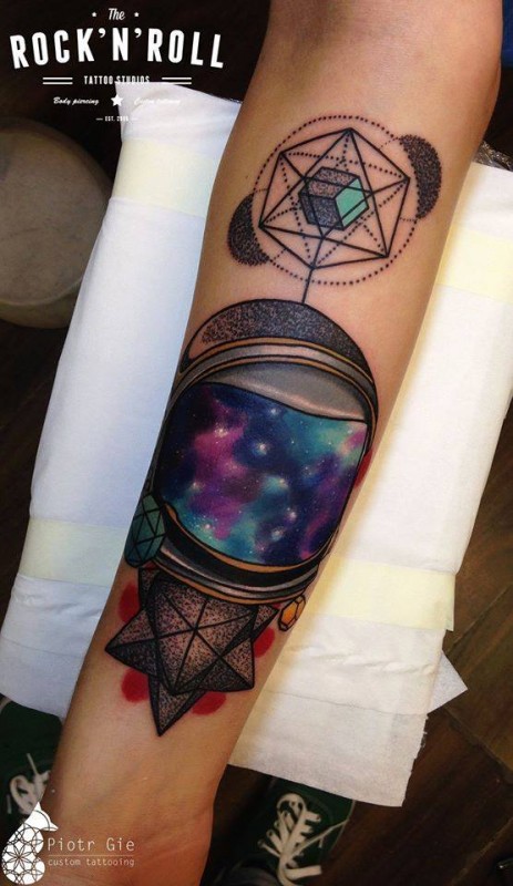 Galaxy tattoo