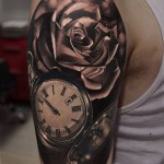 Pocket Watch & Roses