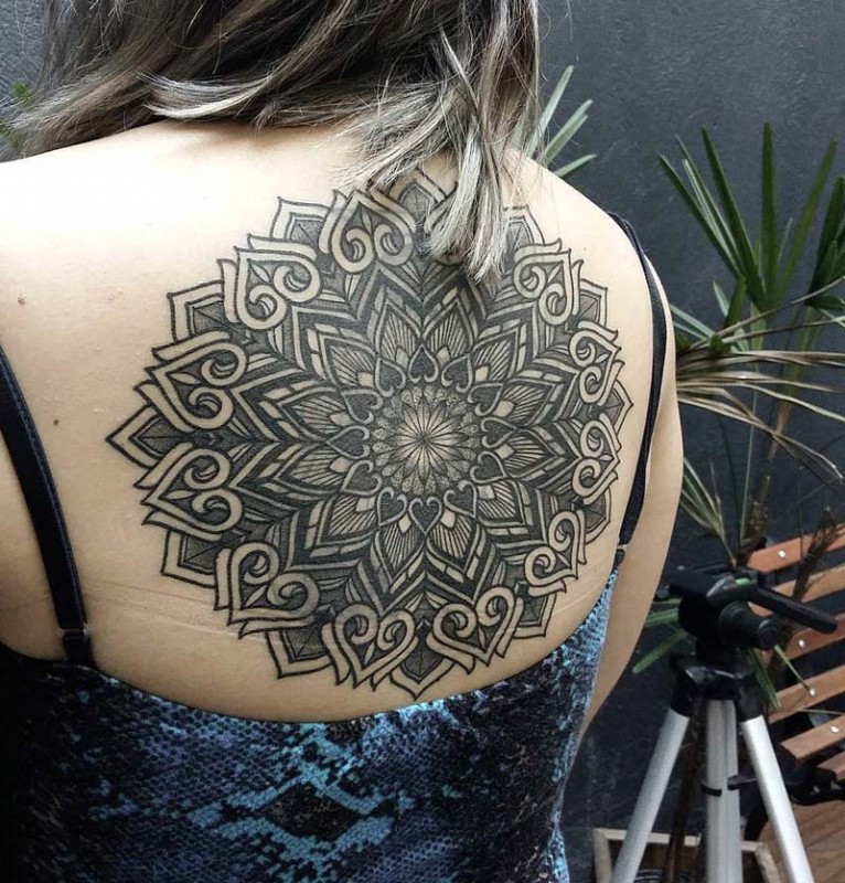 Large Mandala Tattoo