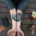 Spiral tattoo