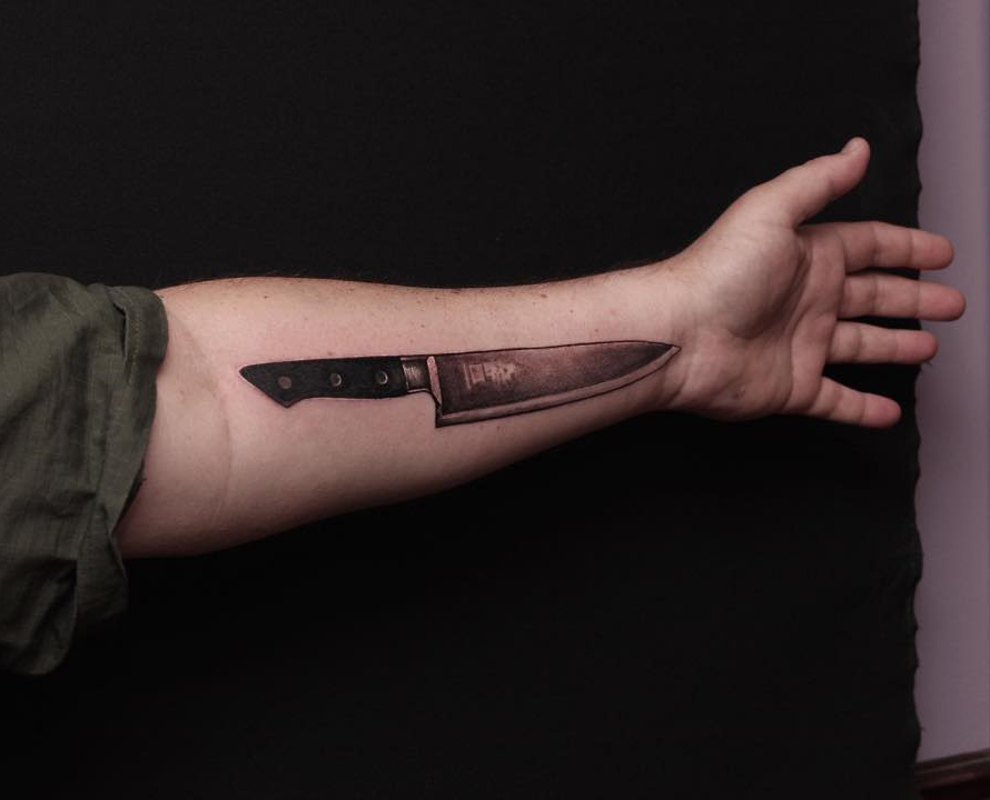 30 Fascinating Knife Tattoo Designs with Meanings and Ideas  Body Art Guru