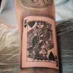King of Hearts tattoo