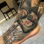 $100 Bills Tattoo