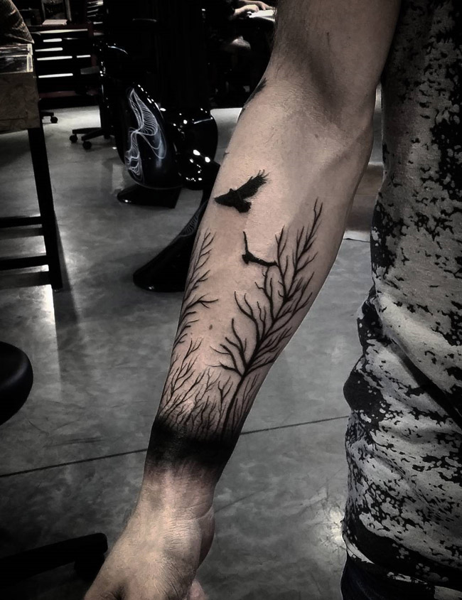 Raven Tattoo Meanings and Design Ideas - TatRing