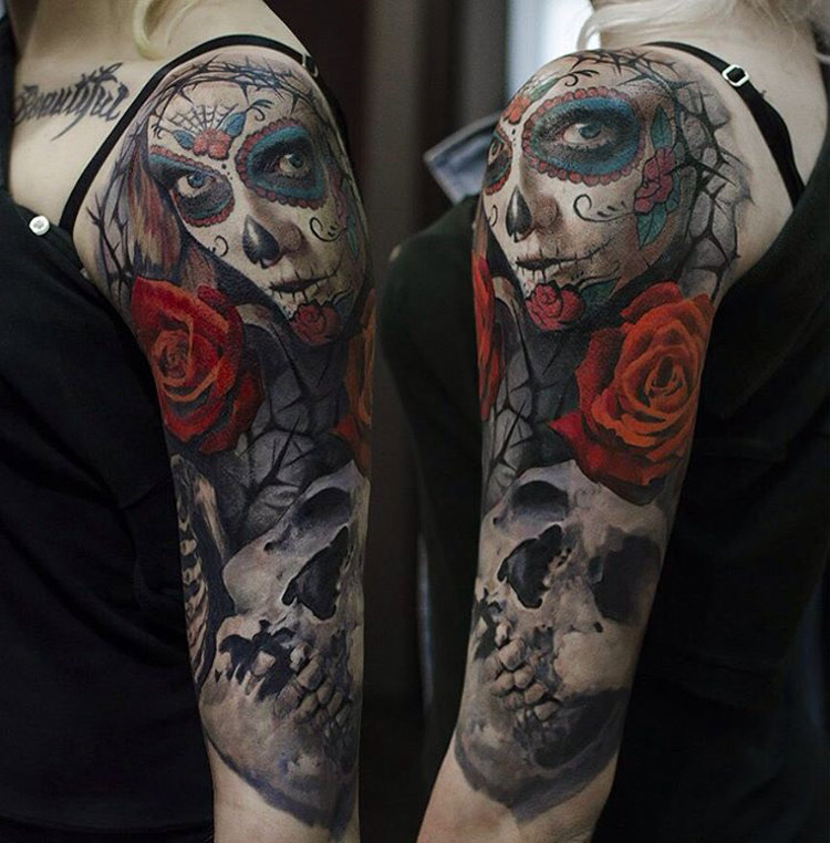 Day of the Dead Tattoo