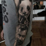 Panda & Samurai Sleeve