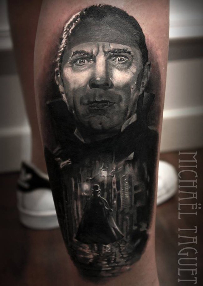Count Dracula Tattoo.