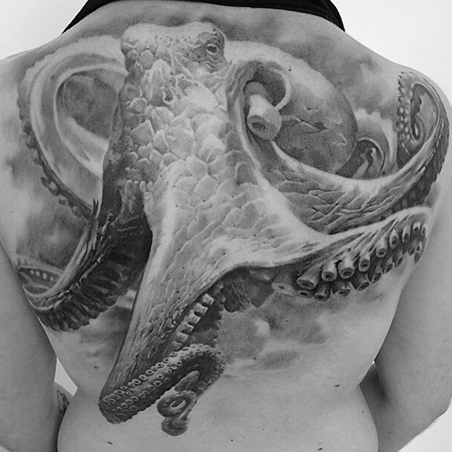 Octopus Back Piece