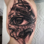 Medusa Eye Tattoo