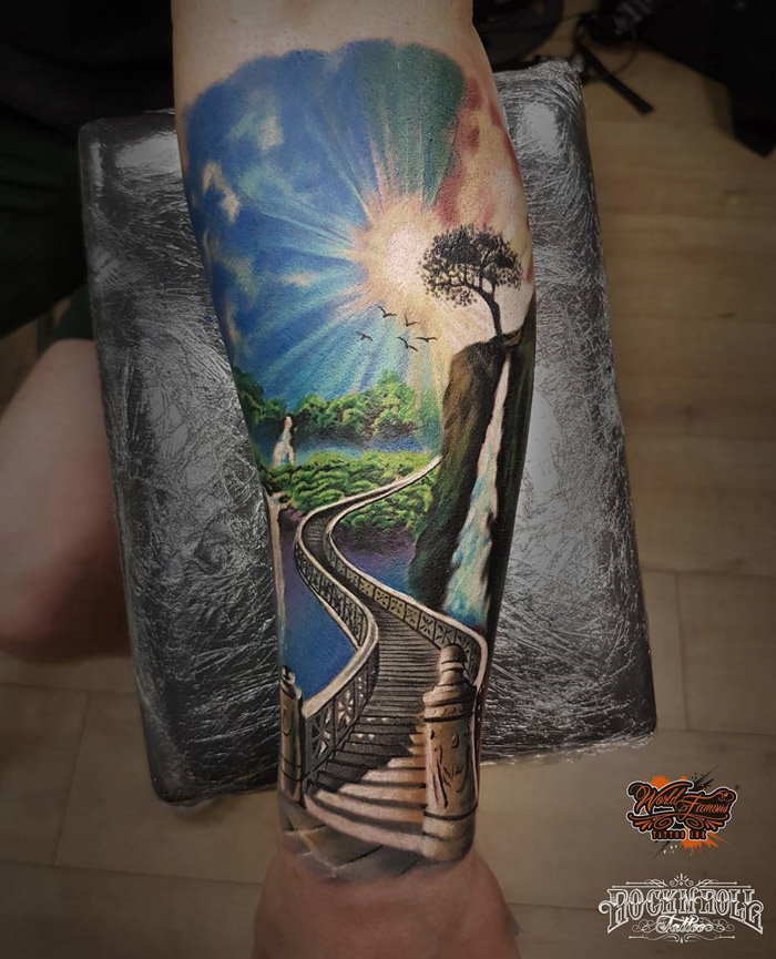 Stairs to Paradise Sleeve