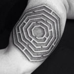 Labyrinth tattoo