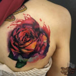 Rose Back Tattoo