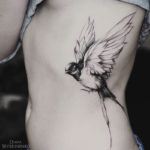 Swallow Side Tattoo