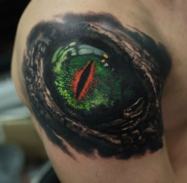 Dragon Eye Tattoo Designs  12 Stunning Collections  Design Press