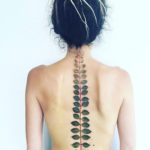 Plant Branch Spine Tattoo