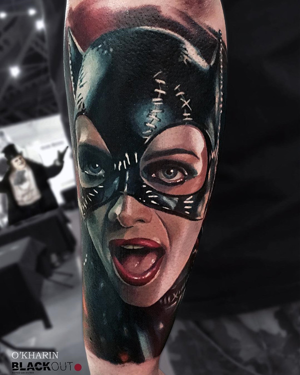 Catwoman tattoo