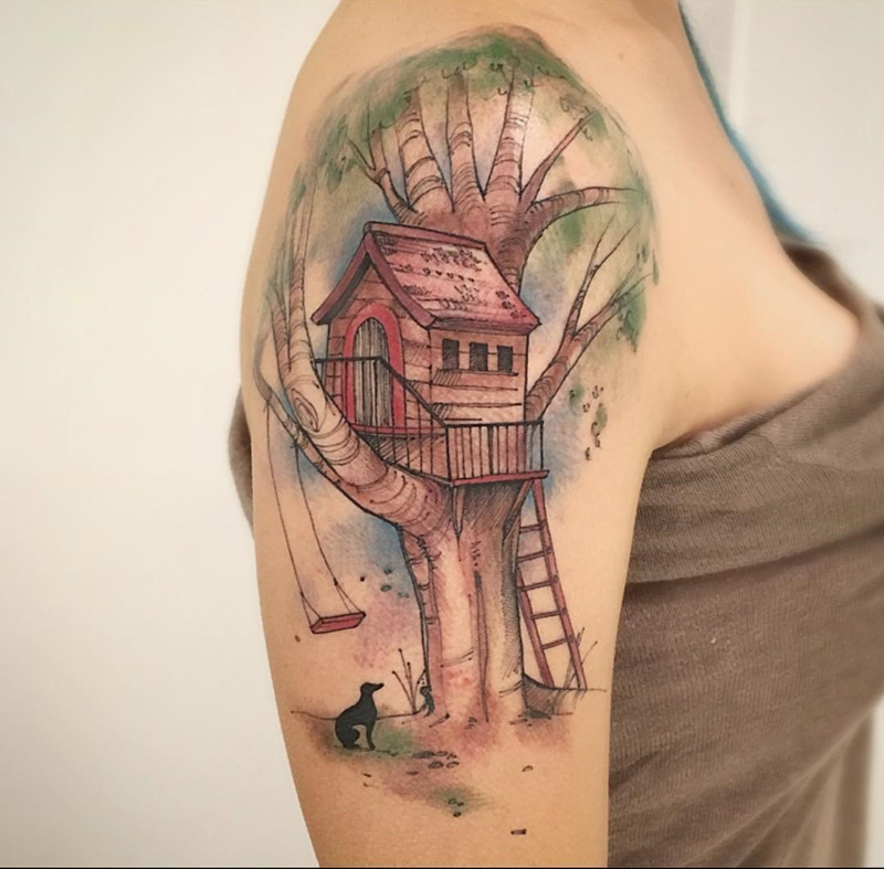 Treehouse Tattoo