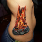 Campfire Girls Side Tattoo