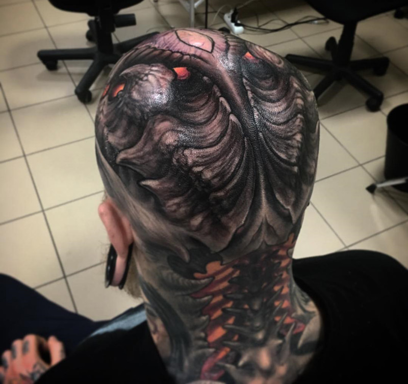 Devil Head Tattoo