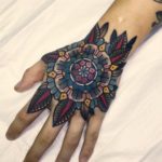 Colorful Hand Mandala