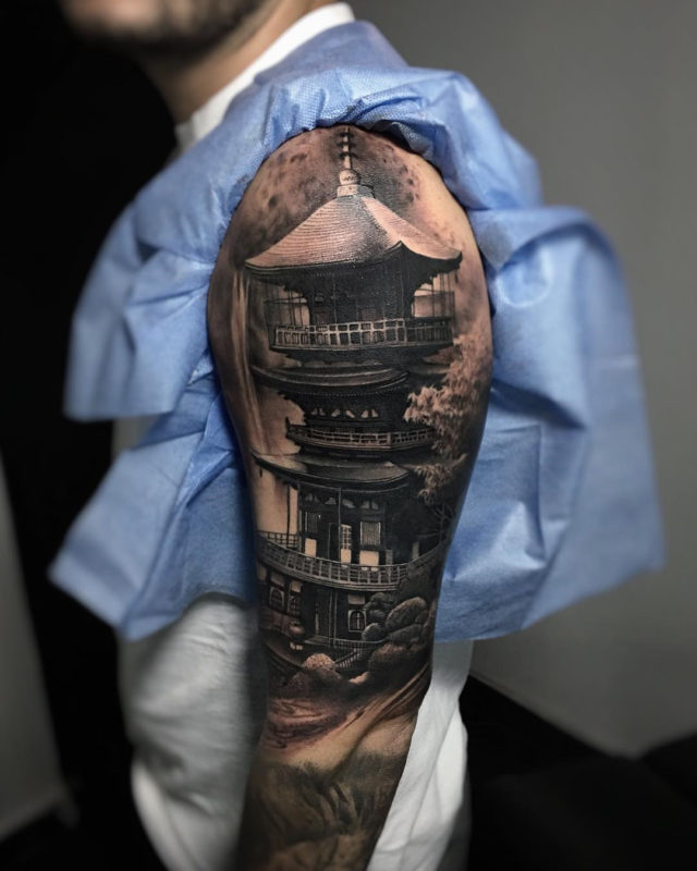 Pagoda Tattoo