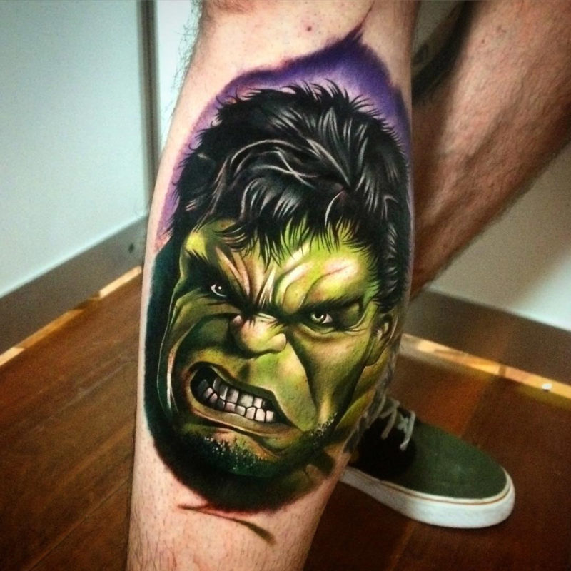 The Hulk Portrait