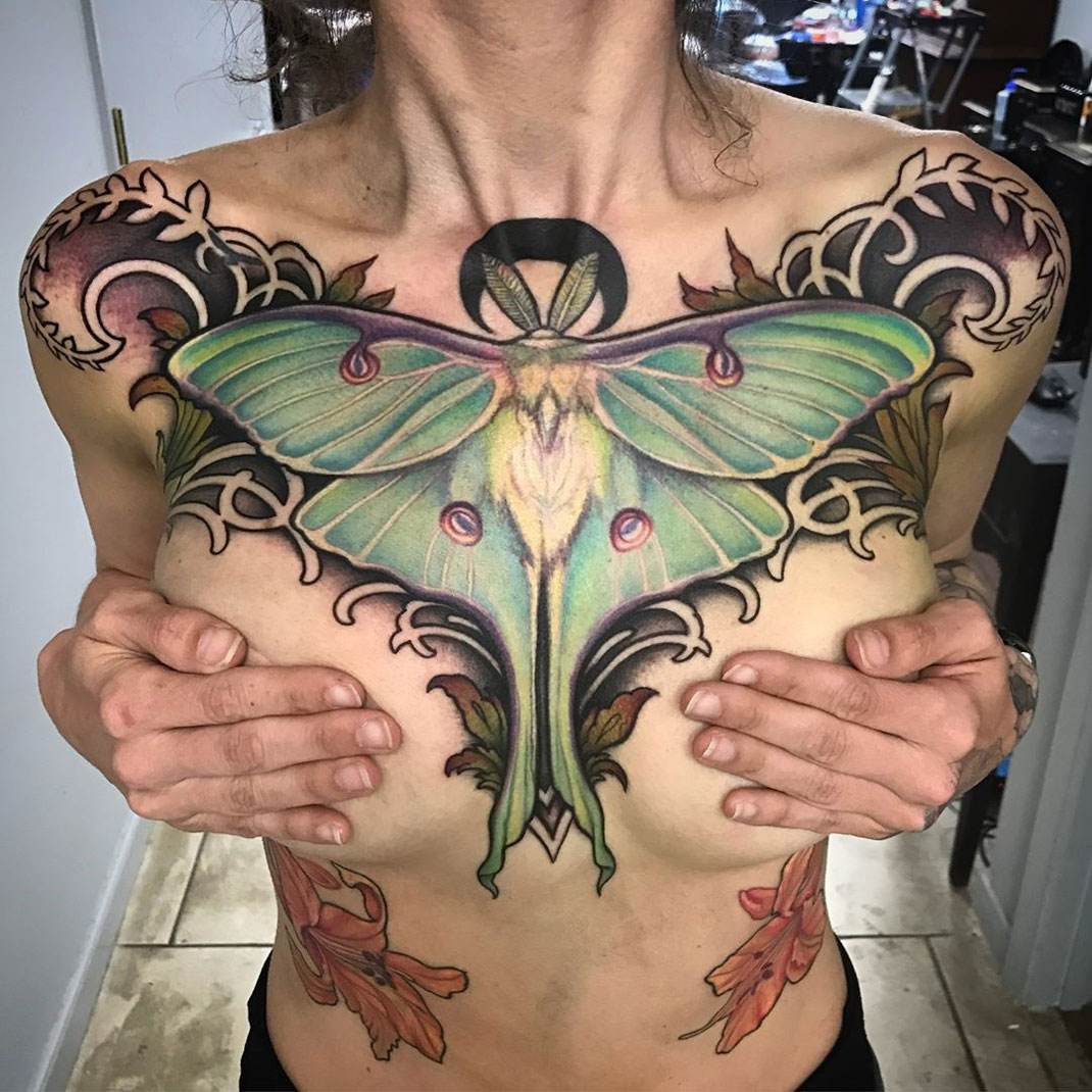 25 Stunning Moth Tattoo Ideas For Men  Women in 2023