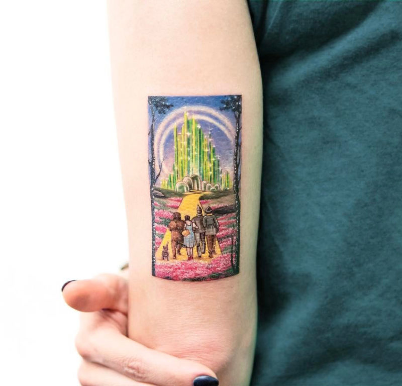 The Wizard of Oz Tattoo
