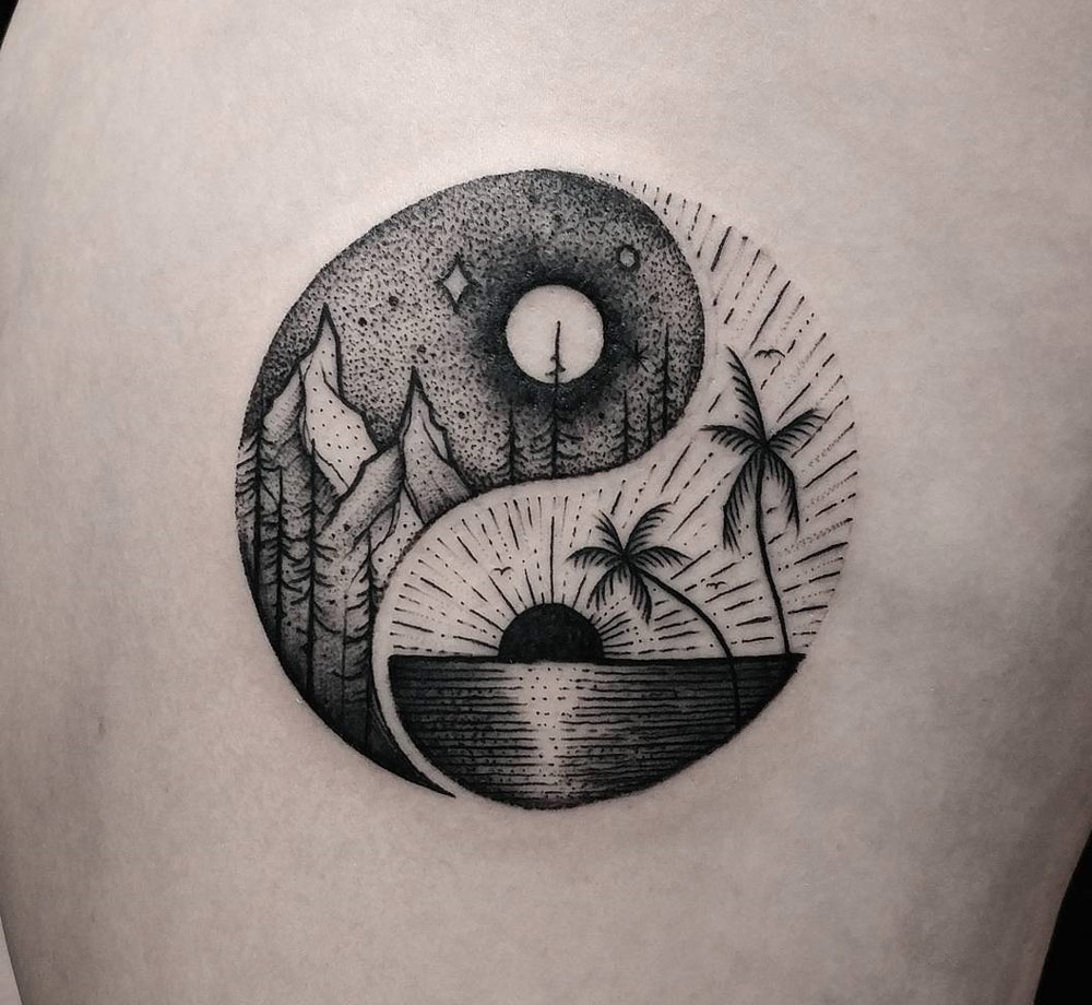 symbols for balance tattoo