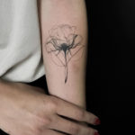 X-Ray Rose Tattoo