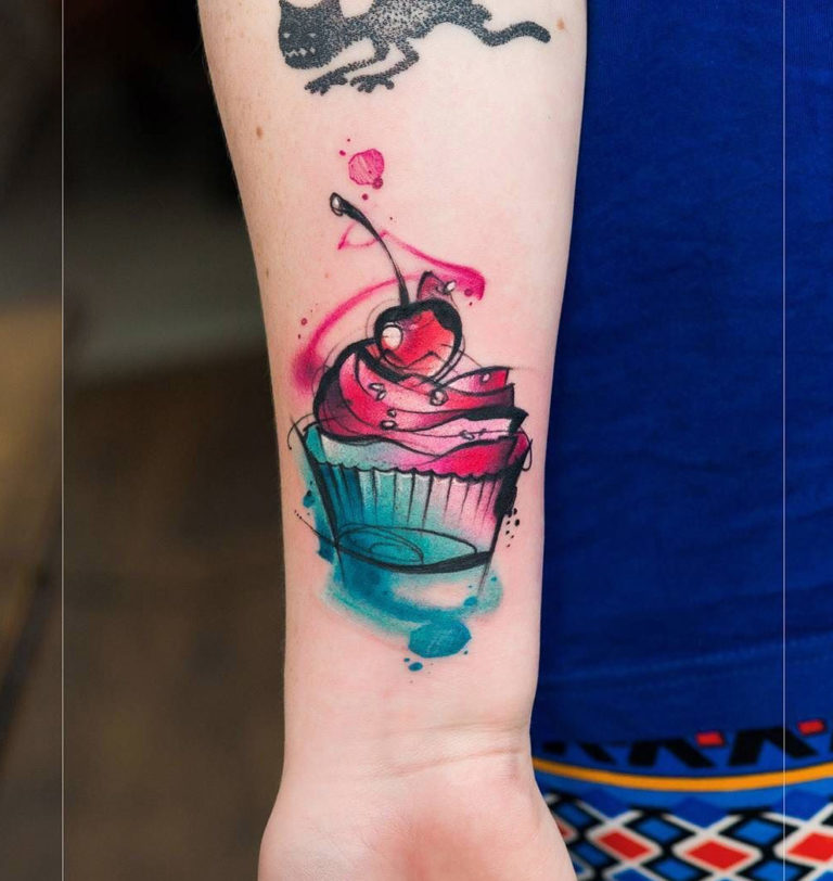 perfect cupcake!!! | Cupcake tattoos, Picture tattoos, Tattoos